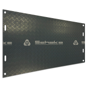 Floor protection mat | made from recycled plastic | Floor protection matdimensions: 2400 x 1200 x 15 mm